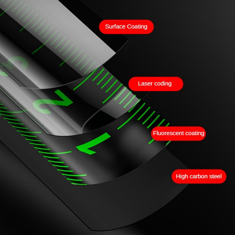 5m 7 5m 10m Self-locking Steel Strip High Precision Measurement