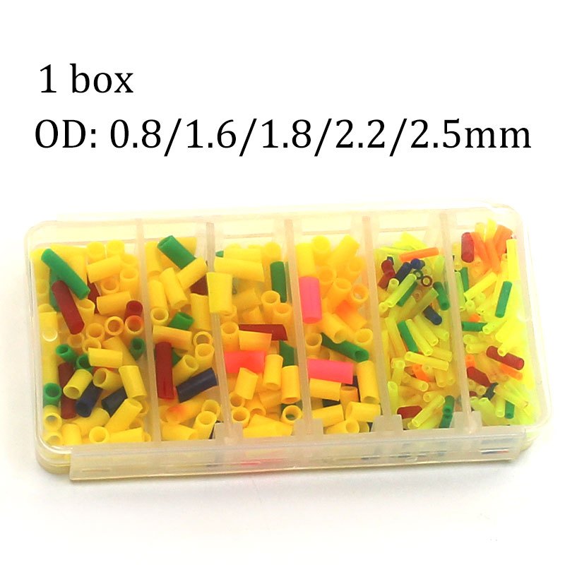 Silicone Fishing Tackle Boxes  Fishing Float Rubber Sleeves