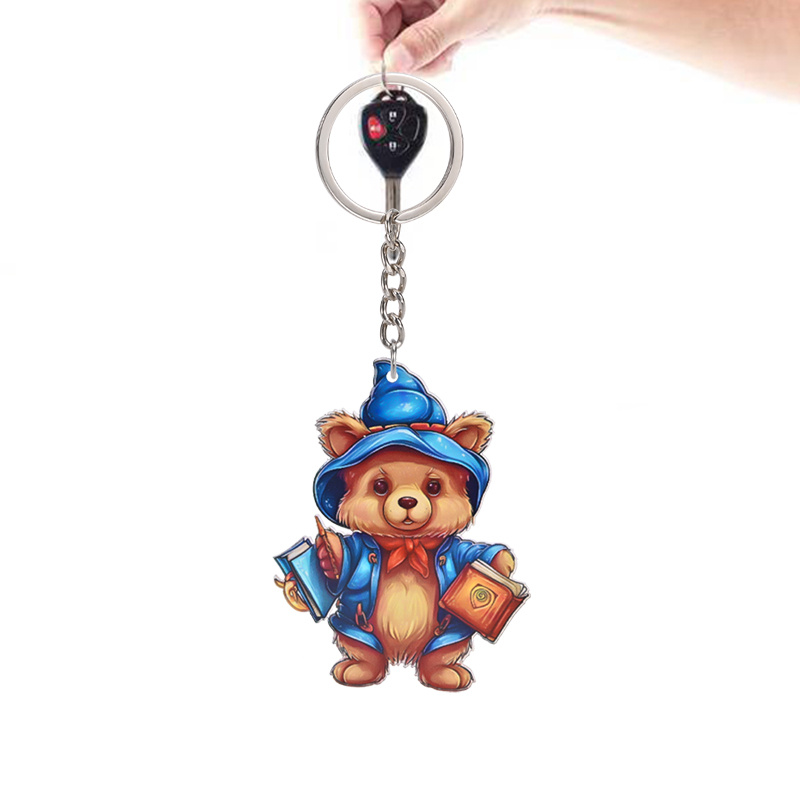 1 Llavero De Oso Lindo De Silicona, Regalo Perfecto Para Amantes Y  Coleccionistas De Juguetes, Unisex - Temu