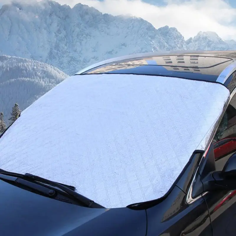 Exquisite Suv Automobil Sonnenschutz Abdeckung Schnee Eisschild für  Windschutzscheibe Winter Sonne Auto Frontscheibe Windschutzscheibenabdeckung