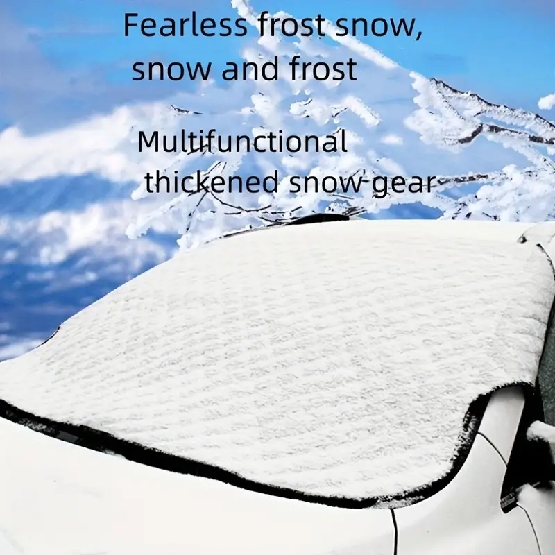 Frost Windschutzscheibenschutz, Winter Windschutzscheibenschutz, Auto  Windschutzscheibe Abdeckung, magnetisch, Universal für Auto Anti Frost,  Schnee, Eis, Regen Und Sonne, fol