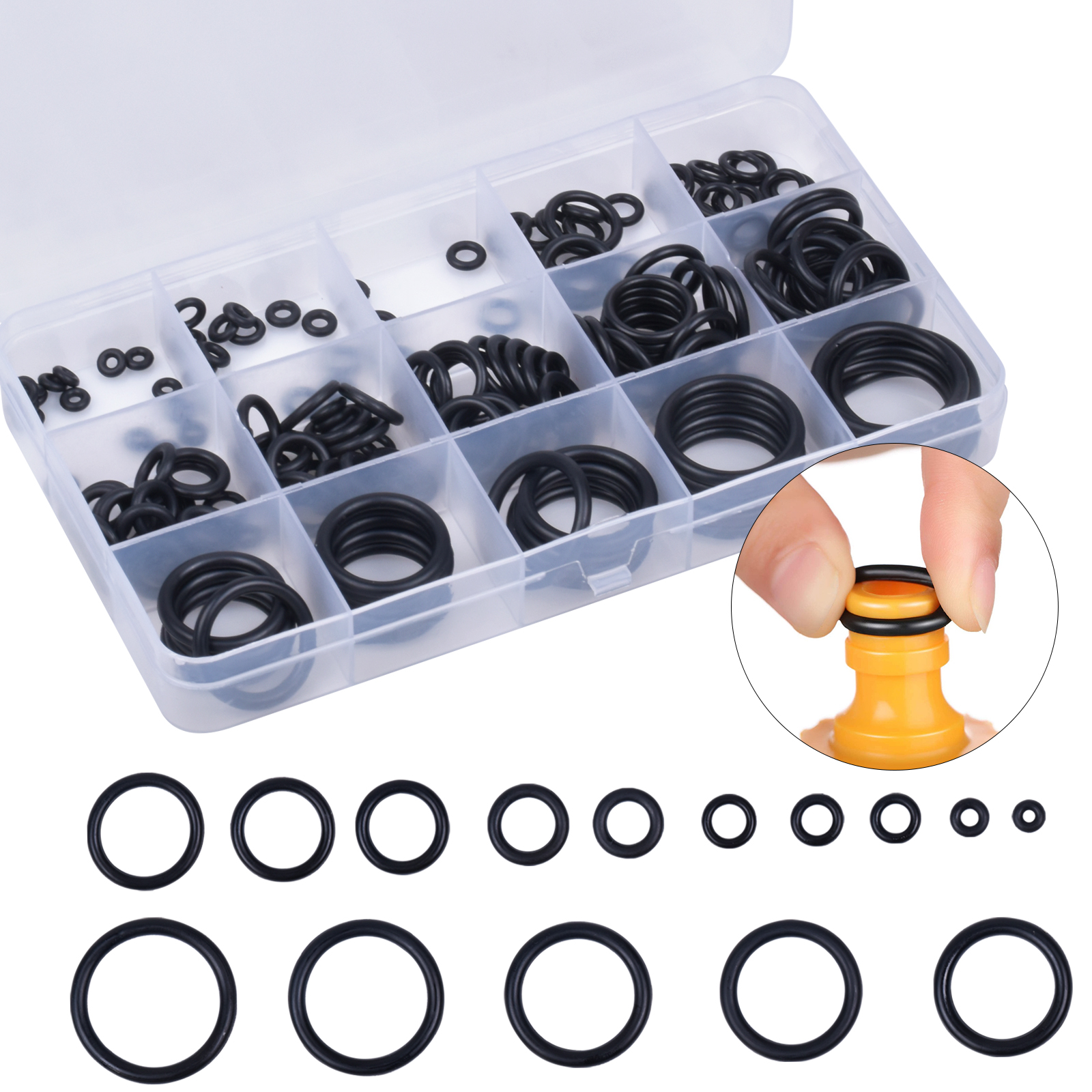 Cheap Universal 419pcs Car Rubber O Ring Assortment Kit Assorted