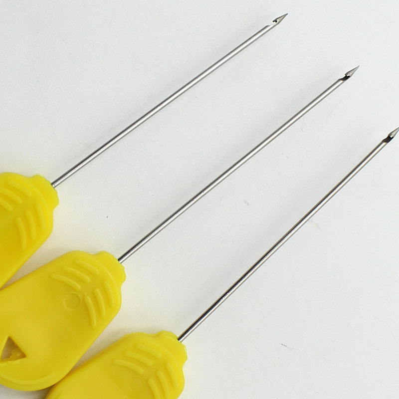 3PCS Carp Fishing Tackle Rigging Baiting Needles Boillie Drill Needle For  Fishing Lure Baits Tools