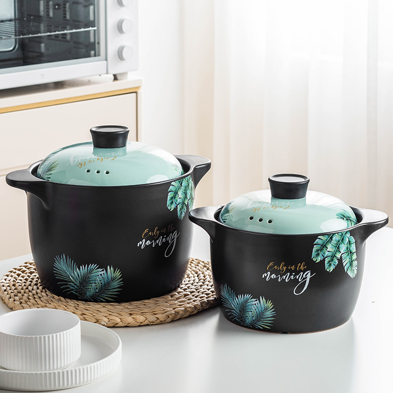 Soup Pot, Enamel Thickened Double Ear Soup Pot, High-temperature Resistant  Stew Pot, Boiling Pot, Household Kitchen Stove, Electric Stove, Open Flame  Gas Universal, Kitchenware, Kitchen Items, Essential For Home Kitchens -  Temu
