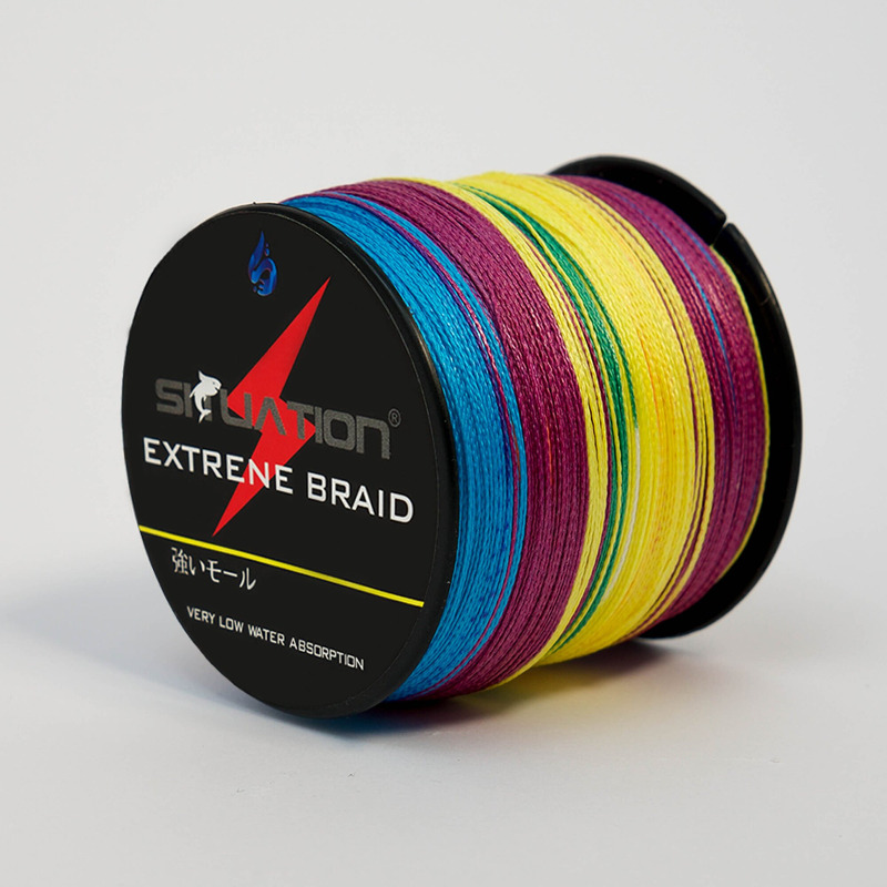 Durable Strong 4 Weave Pe Multifilament Braided Fishing Line - Temu