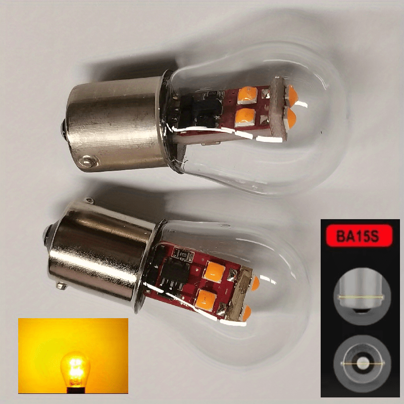 Latest Version Car Turn Signal Light 1156 1157 Bulbs Ba15s - Temu