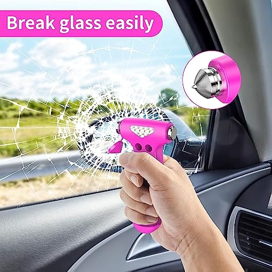 Car Safety Hammer Window Breaker Emergency Escape Tool Seat - Temu