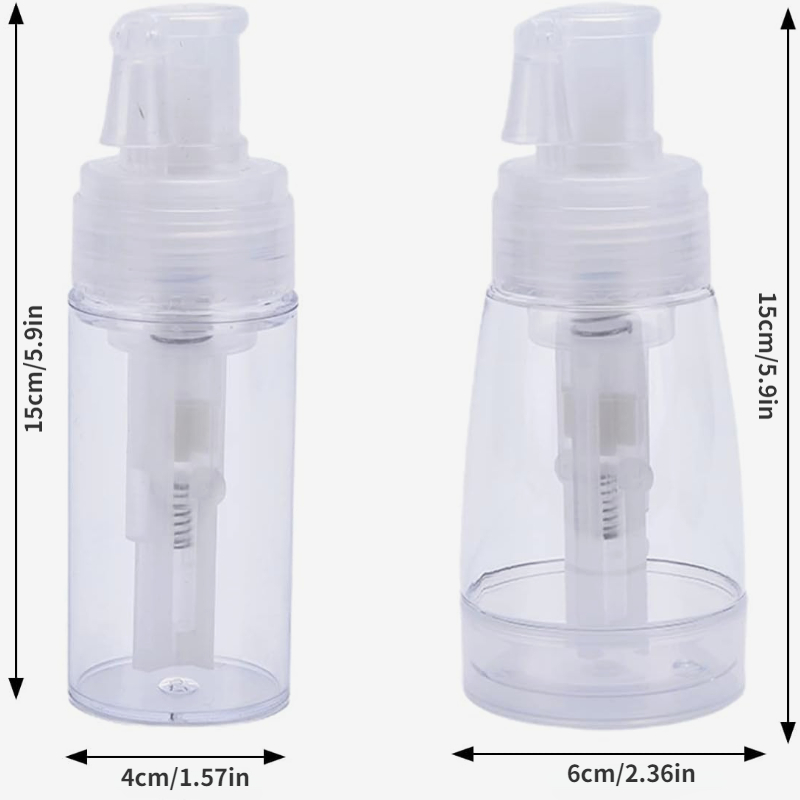 Skin Care Baby Powder Bottles Powder Spray Bottles Hair Temu