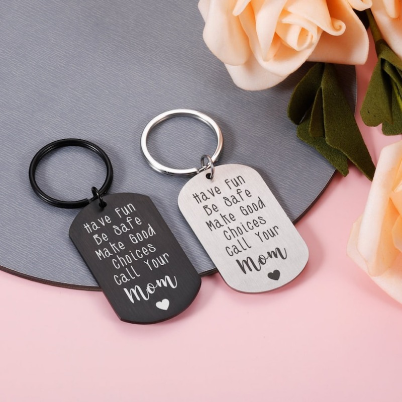 Have Fun Be Safe Make Good Choices Funny Keychain Gifts For Kids