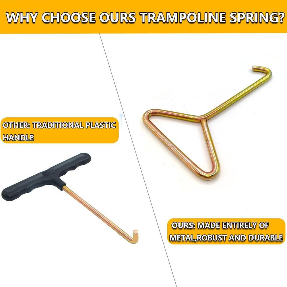 1pc Trampoline Spring Trampoline Replacement Parts Spring Puller Tool  Spring Hook And Trampoline Accessories - Sports & Outdoors - Temu Canada