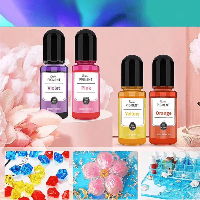 Art Ink Alcohol Resin Pigment Kit Liquid Colorant - Temu