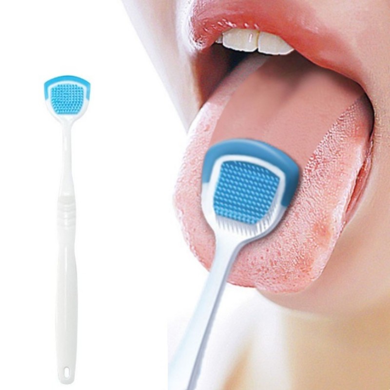 

1pc Tongue Scraper, Reduce Bad Breath For Oral Care, Tongue Cleaners, Tongue Cleaning Tools For Adults