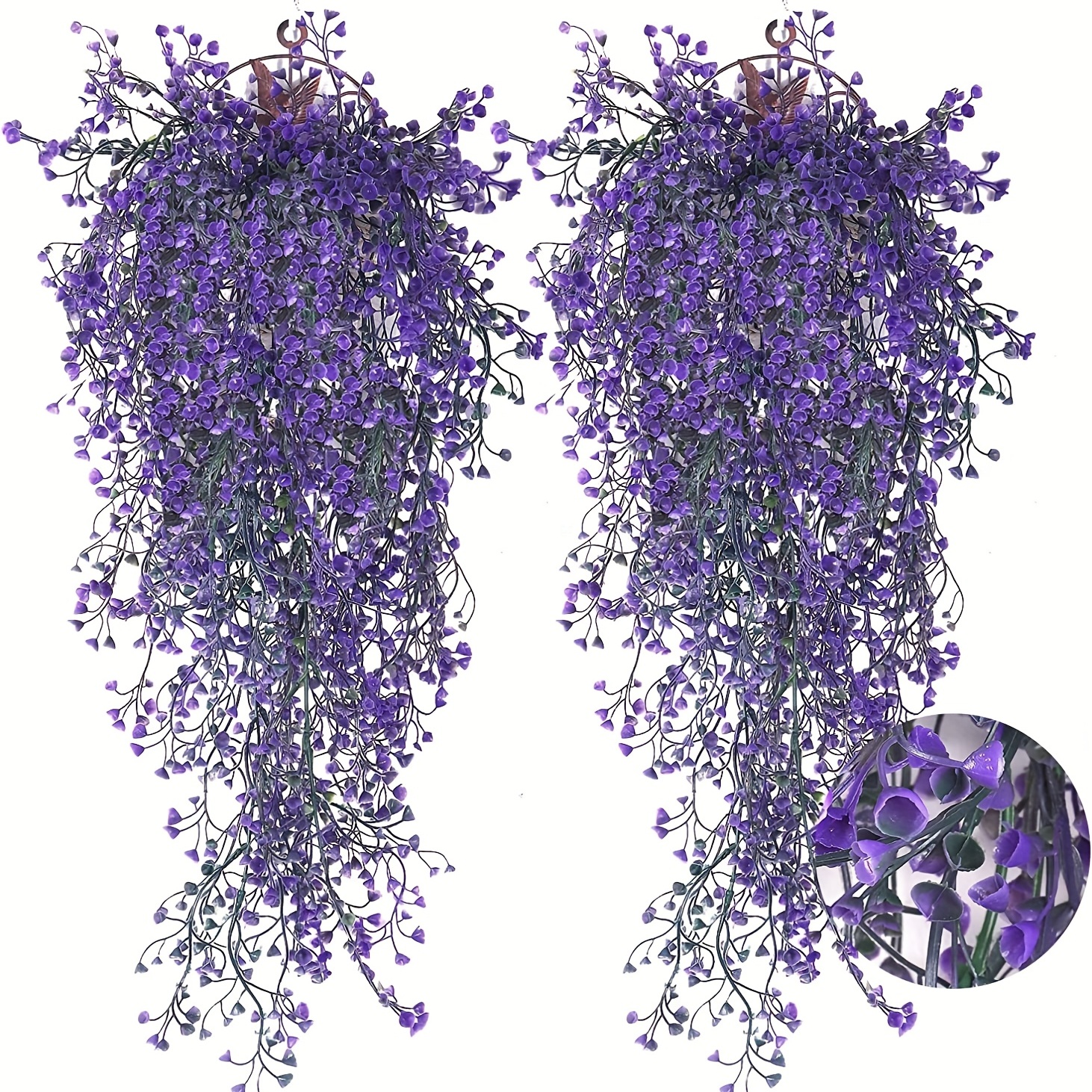 2pcs Artificial Hanging Vine Hanging Vine Outdoor Artificial Hanging