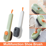 1pc Multifunction Shoe Brush - Soft Bristled Liquid Filled Up Wash Shoe Cleaning Tools