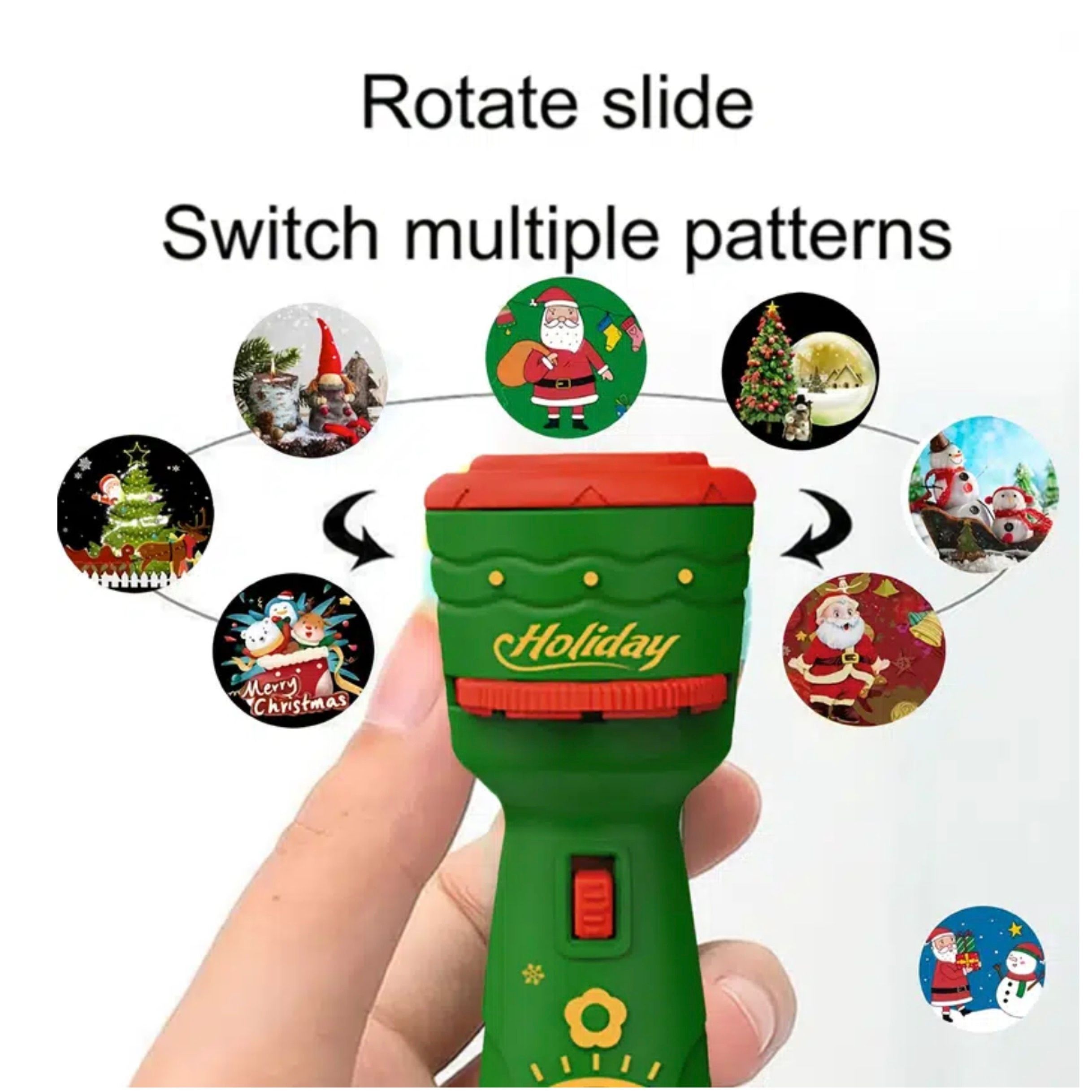  Christmas Kids Projector Flashlight Projector, Christmas  Toddler Gifts Under 5 Dollars,Slide Projector Torch Education Learning  Santa Claus Christmas Toys Gifts Kids : Toys & Games