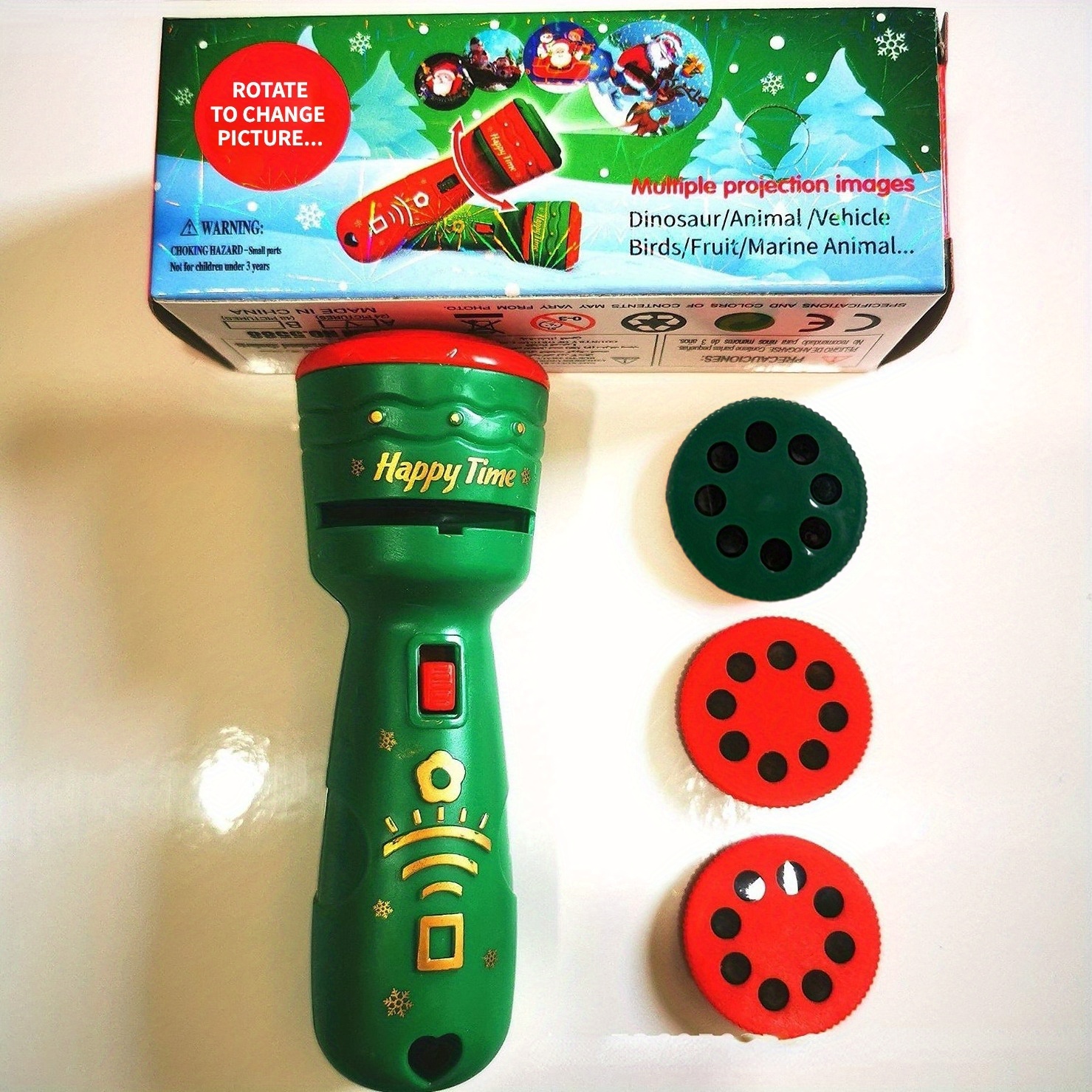  Christmas Kids Projector Flashlight Projector, Christmas  Toddler Gifts Under 5 Dollars,Slide Projector Torch Education Learning  Santa Claus Christmas Toys Gifts Kids : Toys & Games