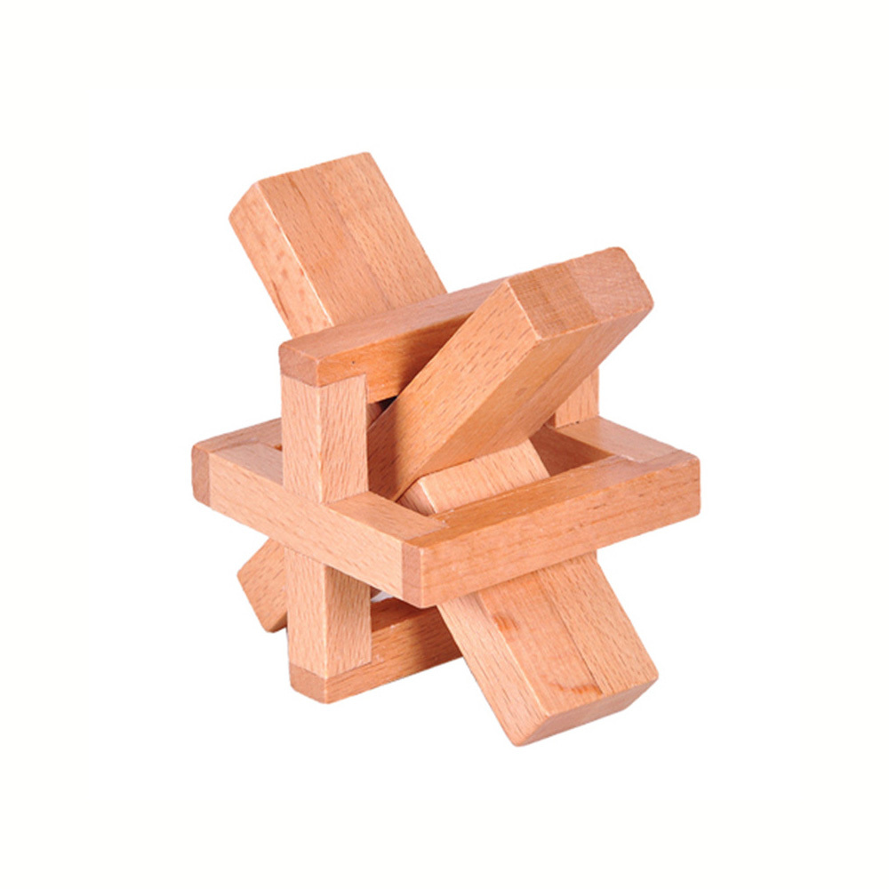 Ensemble de jouets de déverrouillage en bois avec boîte 3d puzzles jeu Kong  Ming Lu Ban Lock Enfants Adulte Iq Casse-tête Jouet éducatif Enfants