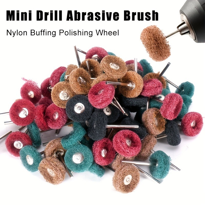 Miniature Brushes with Polishing Discs