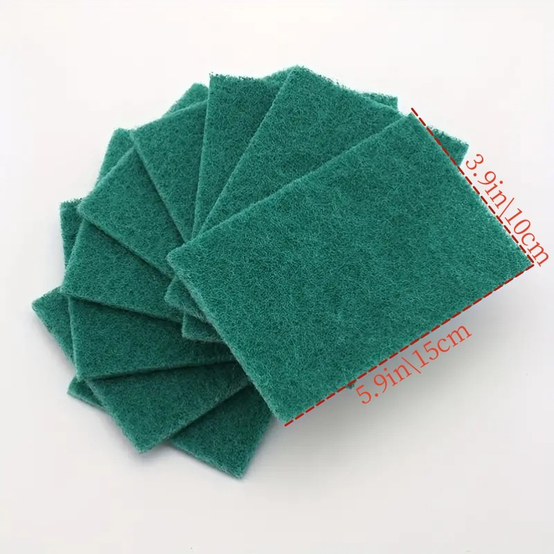 10pcs/set Kitchen Cleaning Sponge, Multi-purpose Double-sided Sponge