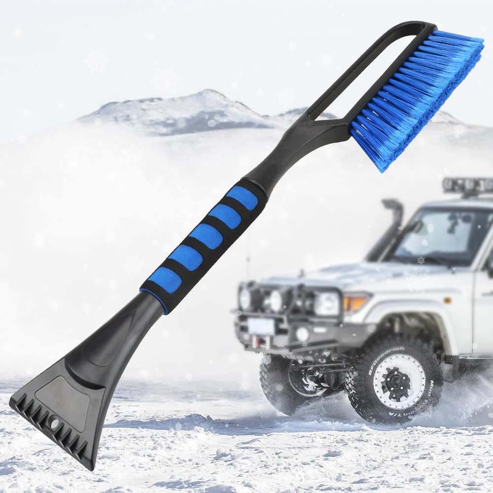 Enlèvement de brosse à neige de voiture avec grattoir à glace pour