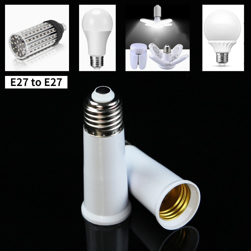 Douille d'ampoule Flexible E27, prise EU/US, support de lumière
