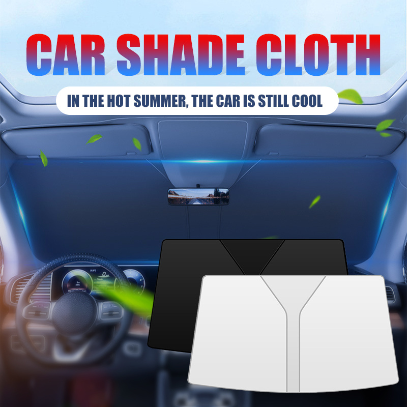 Car Sonnenschutz Wärmedämmung Sonnenschutz Auto Einziehbarer Front  Sonnenblockierungs-Lichtpanel Sonnenschutz Für Auto-Innenraum