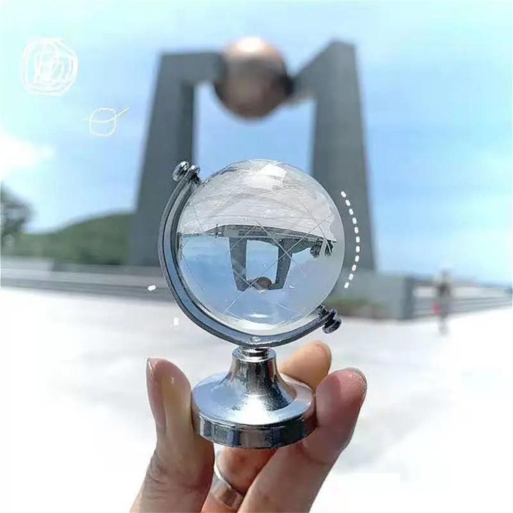 Globe Terrestre en Cristal