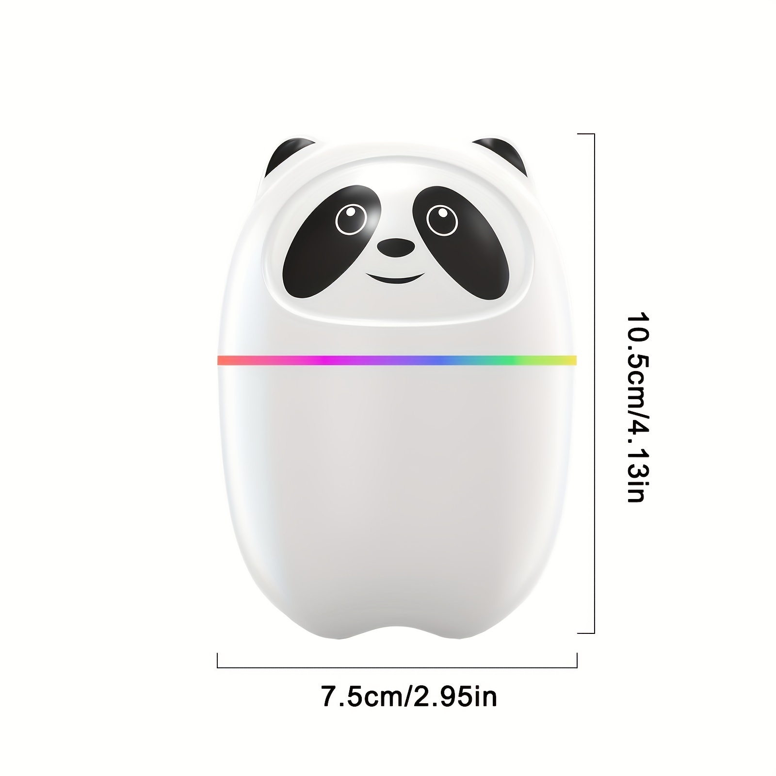 1 Pieza, Luz Led Portátil Alimentada Usb, Mini Humidificador Niebla En  Aerosol Forma Panda Lindo 220 Ml/7,44 Oz H2o, Humidificador Silencioso  Hogar Aire Libre, Regalo Único Navidad Año Nuevo - Deporte Aire