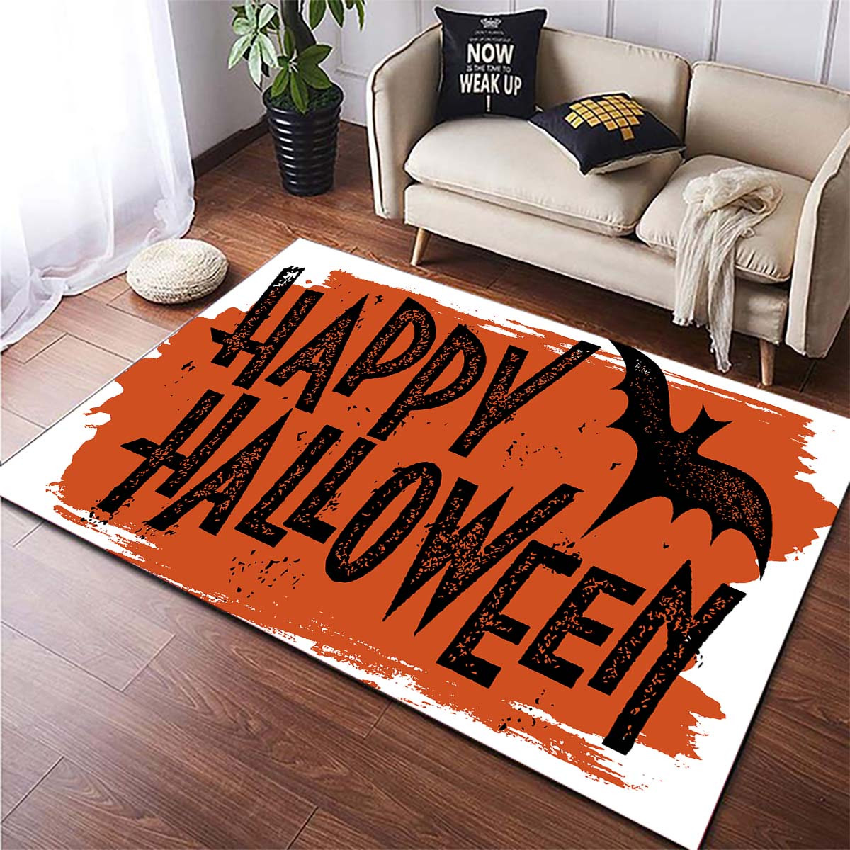 Dirt Resistant Halloween Welcome Doormat, Anti-slip Low Pile Indoor Outdoor  Entrance Mat, Absorbent Bath Mat, Suitable For Living Room Bedroom Bathroom  Kitchen Balcony Patio Carpet - Temu