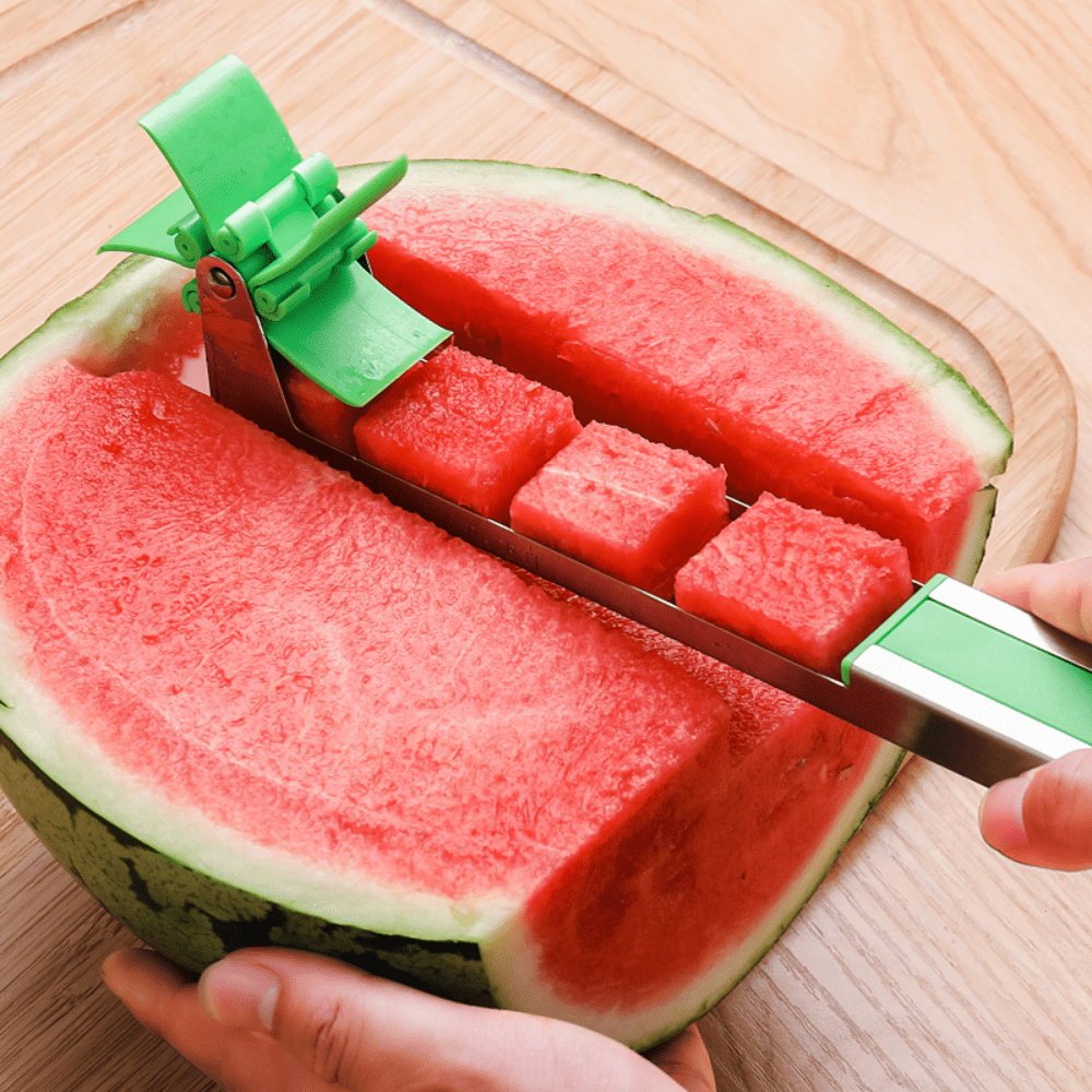 Watermelon Slicer Creative Watermelon Cutter Stainless Steel - Temu