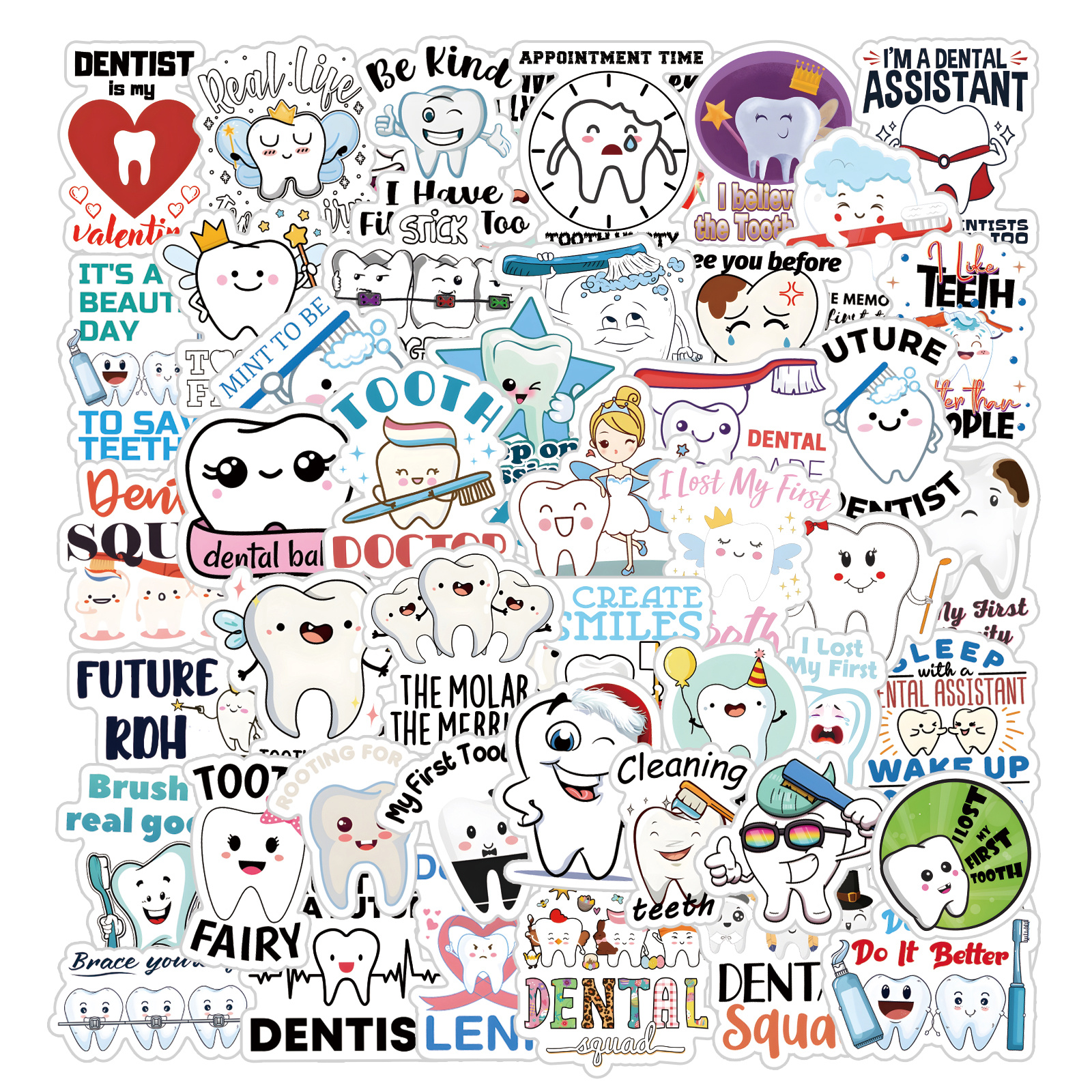 Adult Sticker Pack -  UK