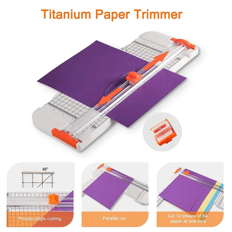 Paper Cutter portable Paper Trimmer Paper Slicer - Temu