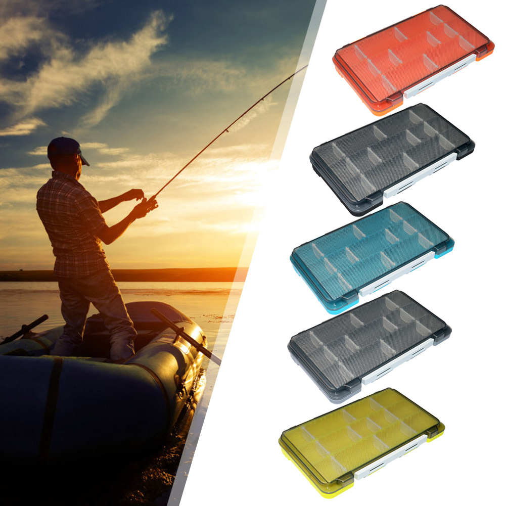 Portable Fishing Bait Box Adjustable Grid Lure Hook - Temu