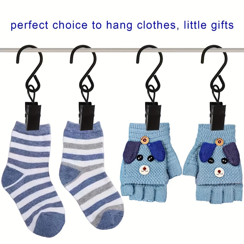 20pcs S Hooks for Curtains 5.71cm Hanging Party Light Clips Hangers