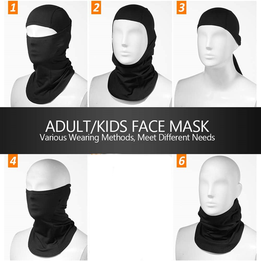 Breathable Face Mask with UV Protection for Outdoor Sports