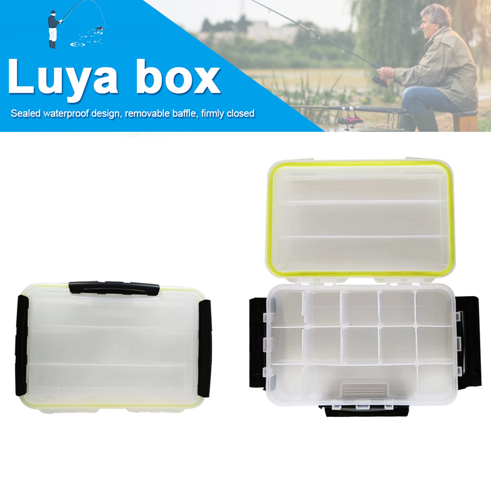 Transparent Lure Storage Box Detachable Plastic Fishing - Temu