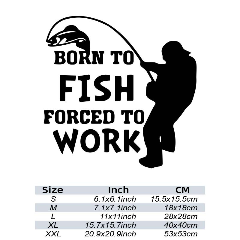 born Fish Forced Work Auto Stickers Creative Auto - Temu