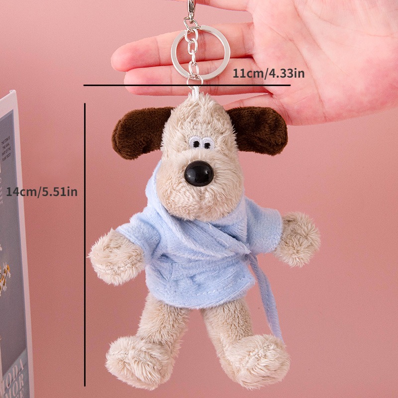 New Lovely Bear puppet Keychain Personality Funny Backpack Pendant