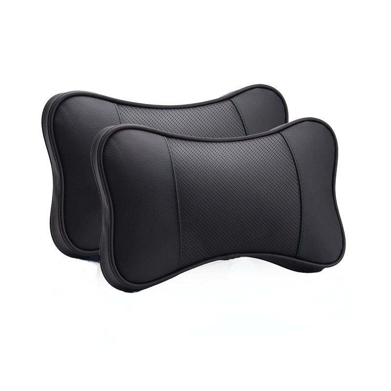 Upgrade Your Driving Comfort Faux Leather Car Headrest Pillows