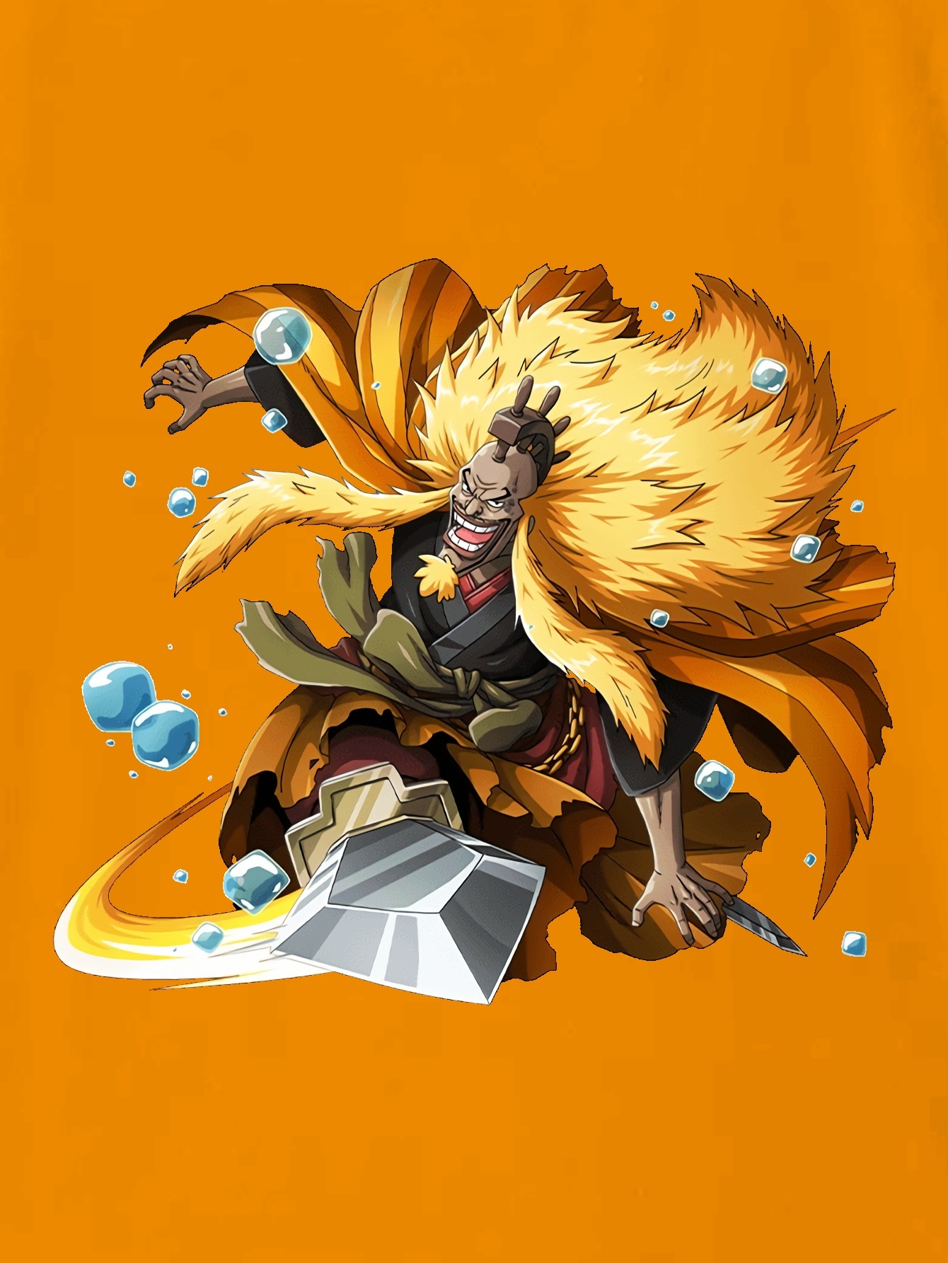 anime man in fur coat print t shirts boys cool lightweight Temu