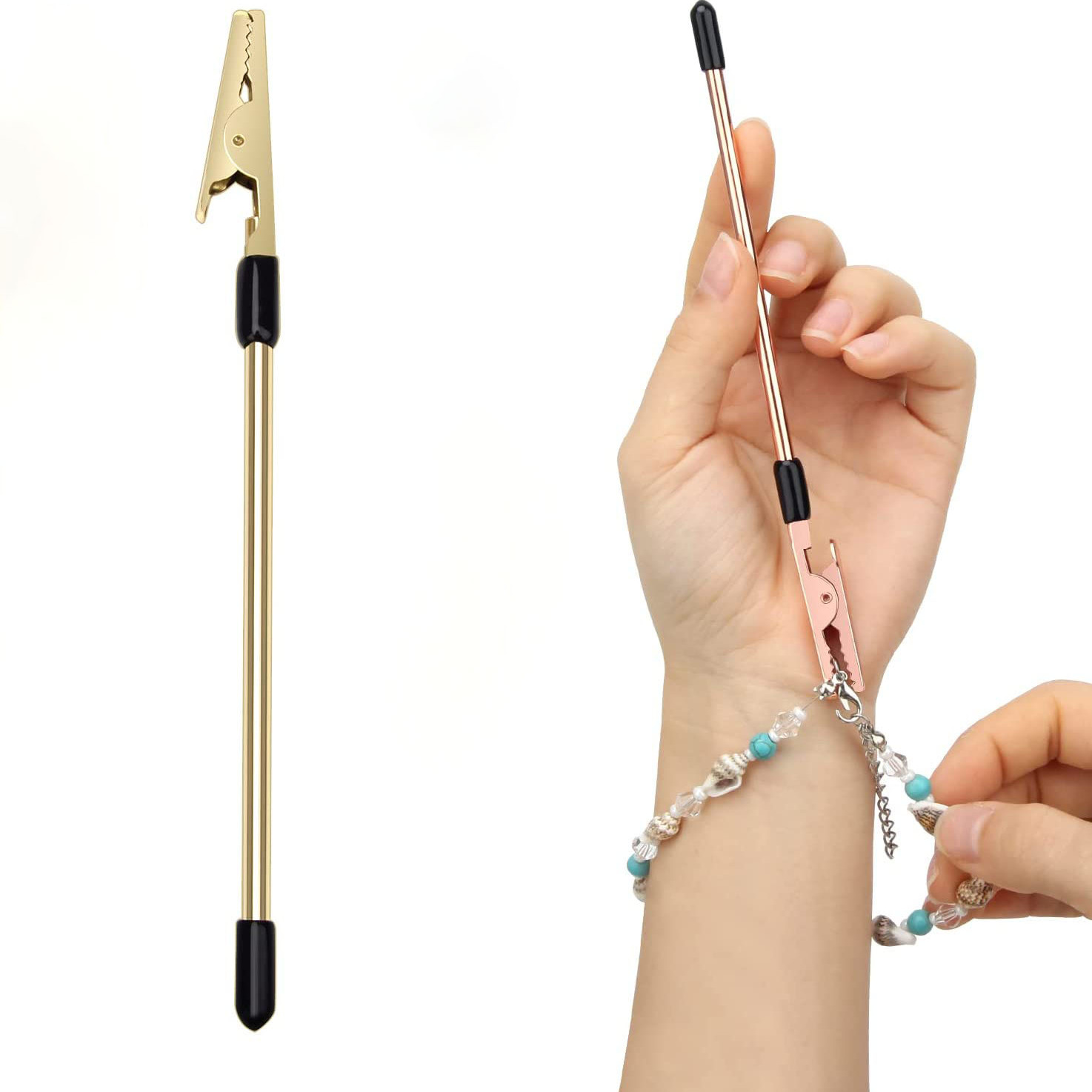 Medca Bracelet Buddy - Jewelry Helper Quick Clasp Plastic Bracelet