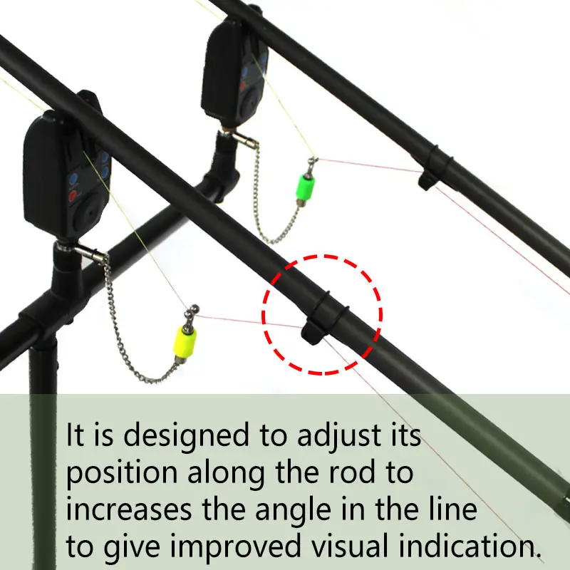 2pcs Mini Line Clip, Bobbin Fishing Alarm Bite Indicator, Fishing Tackle  Equipment
