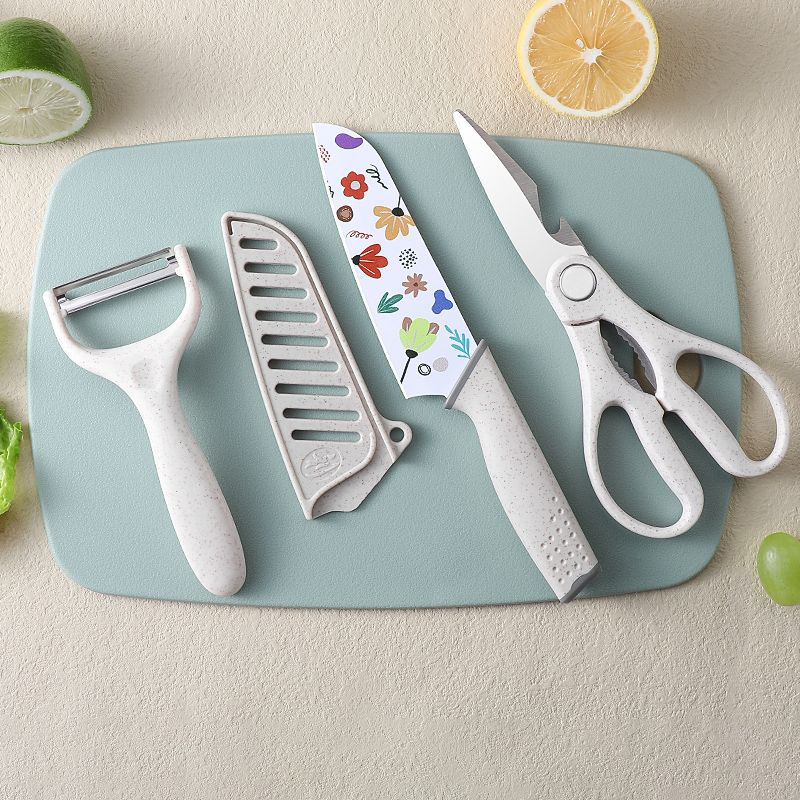 1/2/3/ Stainless Steel Kitchen Knife Set, Sharp Fruit Knife