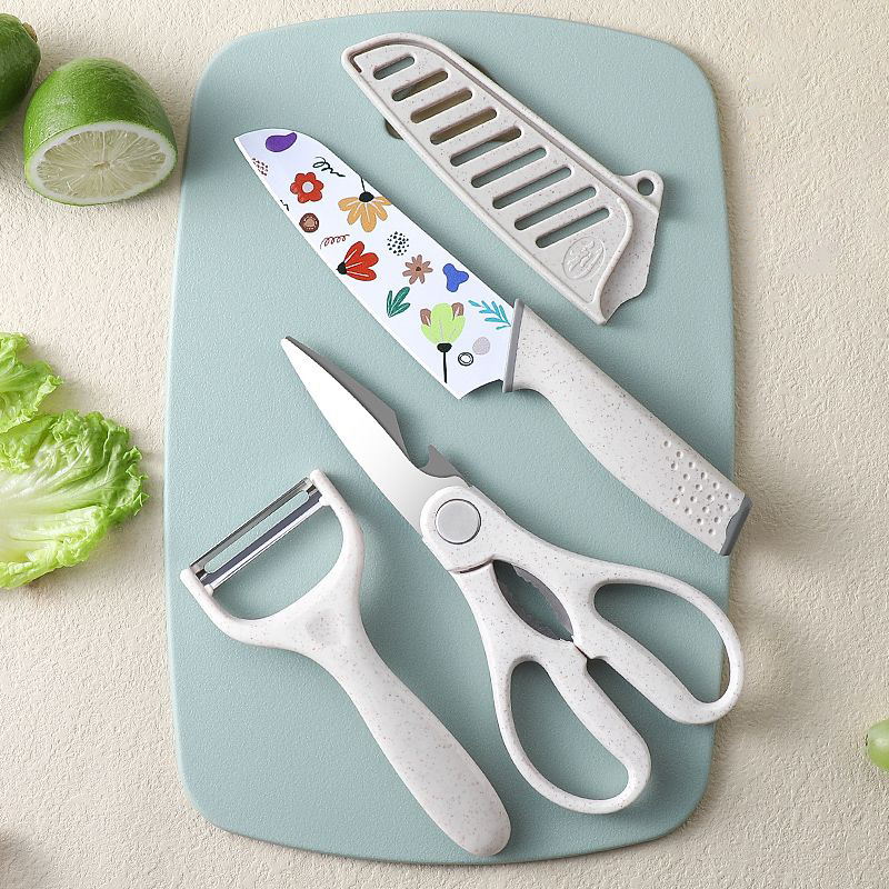 1/2/3/ Stainless Steel Kitchen Knife Set, Sharp Fruit Knife