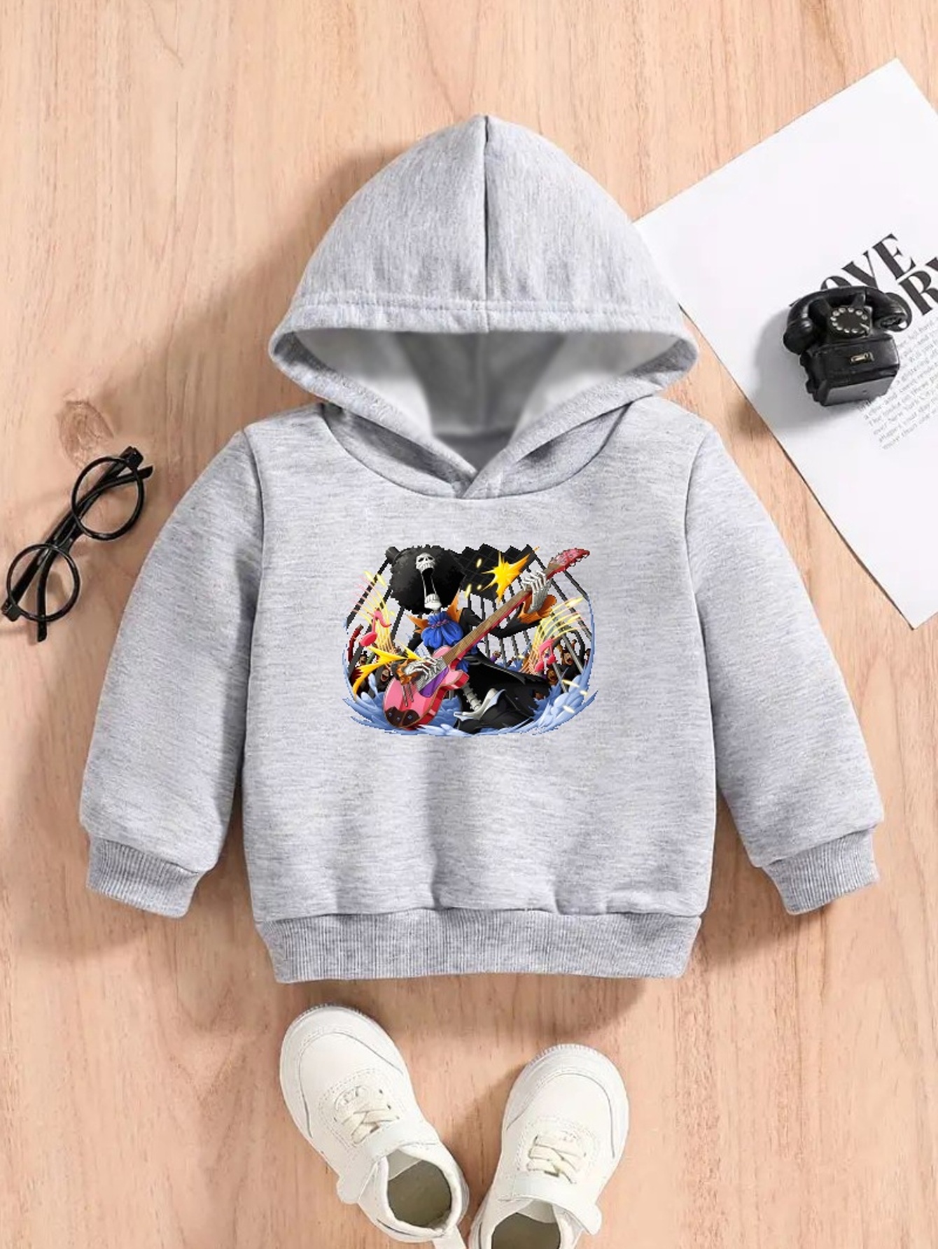 Legal Anime Personagens Lutando Impressão Meninos Casual Pullover