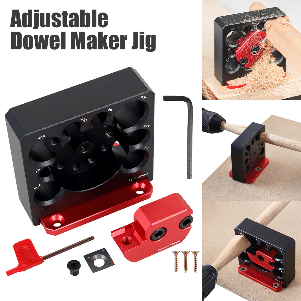 Dowel Maker Jig Dowelling Jig Dowel Pins Dowel Rods Wood Plug