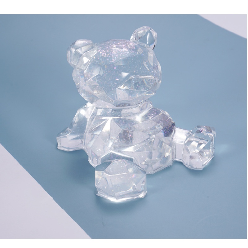 Resin Animal Cube Resin Molds, Cute Animal Resin Casting Molds, Silicone  Epoxy Molds for Making Unicorn Bear Rabbit Deer Dog Pig Cat Wolf, Resin  Molds