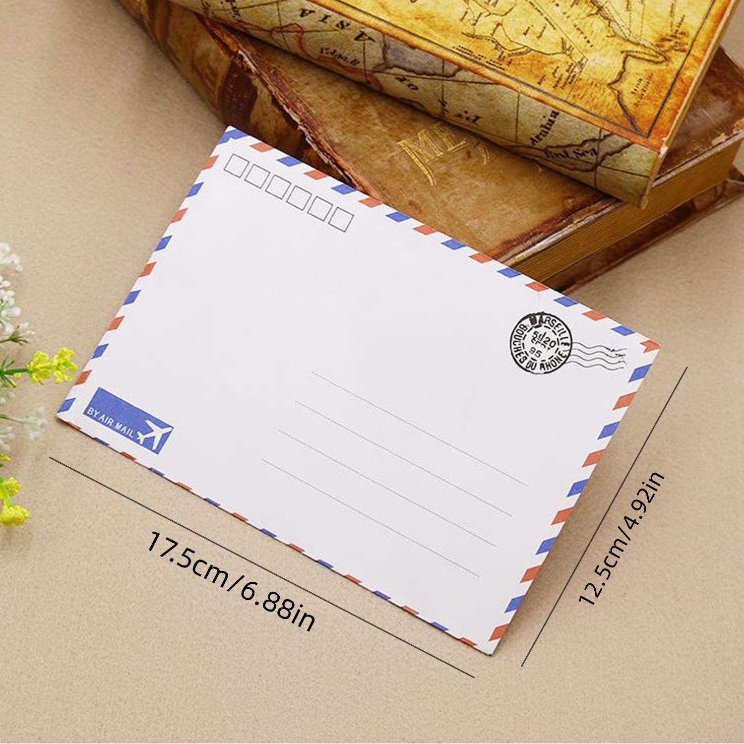 Vintage Envelopes Retro Style Envelopes Classic Aged - Temu