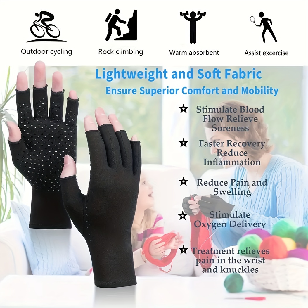 Arthritis Compression Gloves For Relieve Arthritis Carpal - Temu