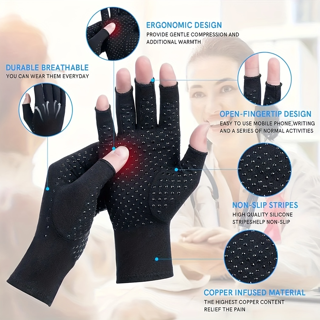 Arthritis Compression Gloves For Relieve Arthritis Carpal - Temu